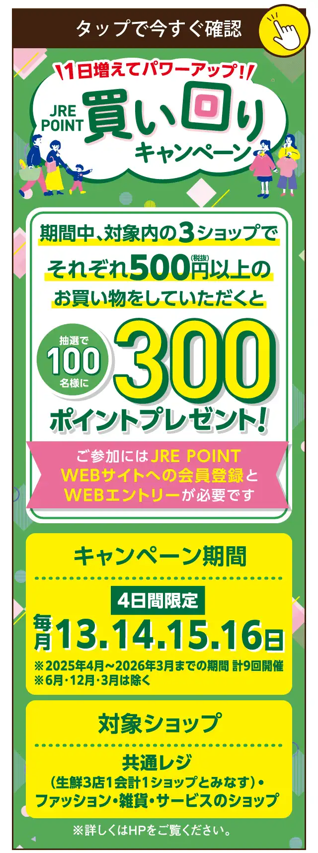 買い回りキャンペーン